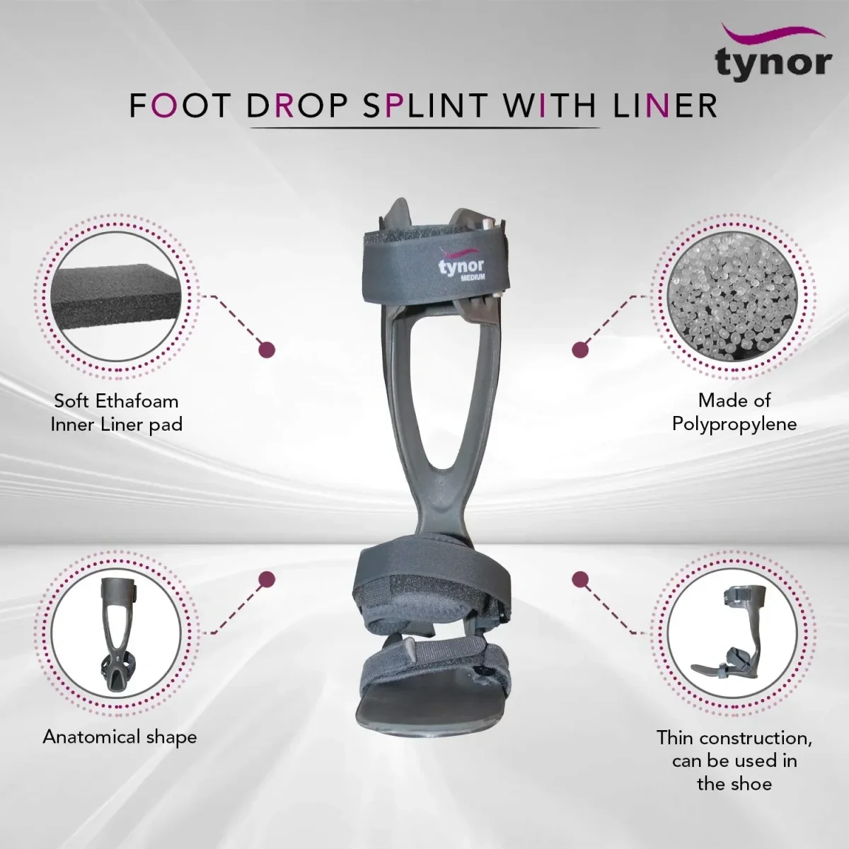 Foot Drop Splint With Liner - Image 6
